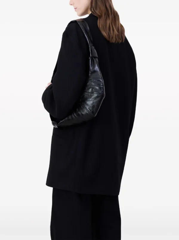 LEMAIRE ブラック ショルダーバッグ LEMAIRE | Small Gear Leather Shoulder Bag | Women | Lane