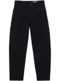 LEMAIRE Twisted tapered trousers - Black