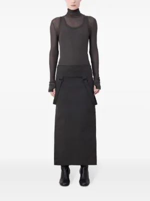 ワンピース LEMAIRE Women Long Skirts DR1088LK1028WH048 Marmo-Print Long Skirt – PUCCI Online Store