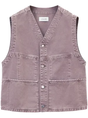LEMAIRE ブラック ベスト L 新品 LEMAIRE ルメール 21AW REPORTER VEST ユーティリティベスト M213
