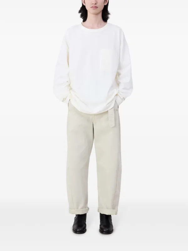 LEMAIRE ロングTシャツ | ホワイト | FARFETCH JP