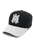 AMIRI MA embroidered canvas cap - Black