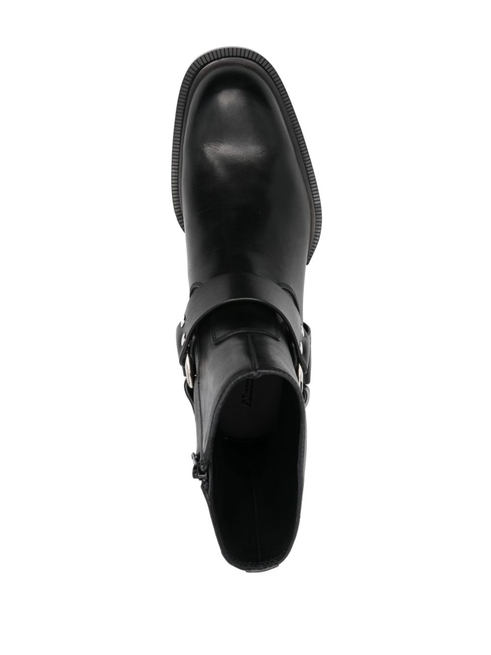 Alexander McQueen Cuban leather ankle boots Men