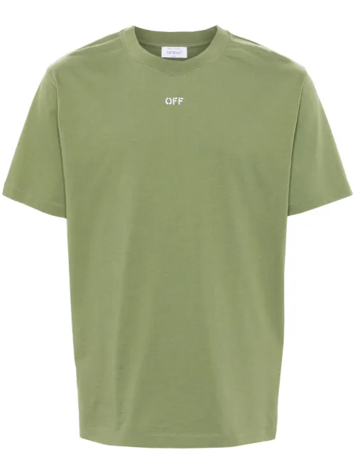 T-shirt en coton à motif Arrows cousu - Off-White - Modalova