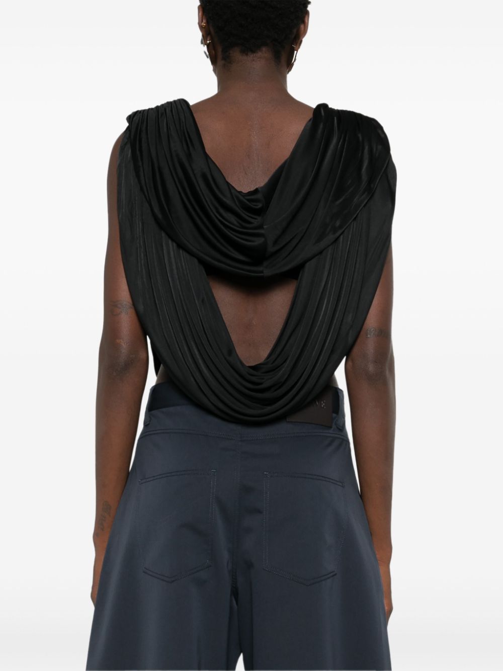 LOEWE draped-design top Women