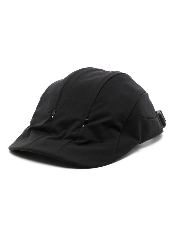 Post Archive Faction Zip Fastening Panel Cap | Black | FARFETCH PL