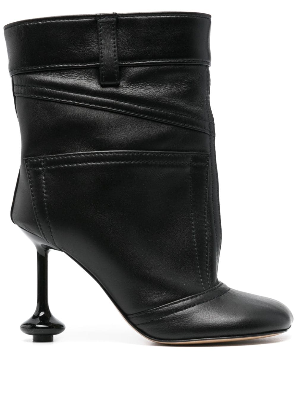 LOEWE 90mm Toy leather boots Black