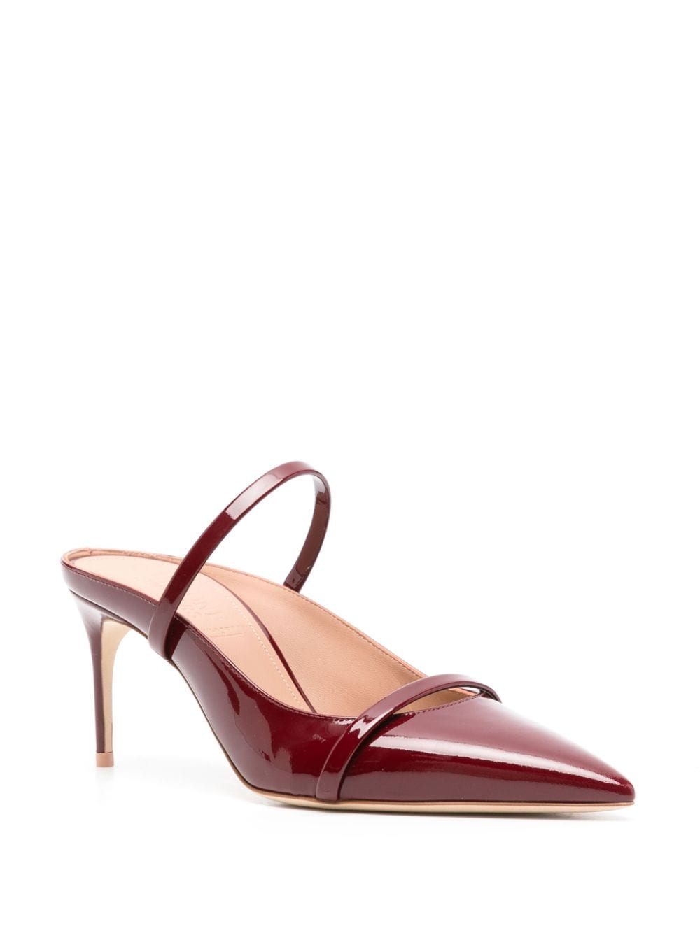 Philosophy Di Lorenzo Serafini x Malone Souliers Aurora 80 mm leren muiltjes - Rood