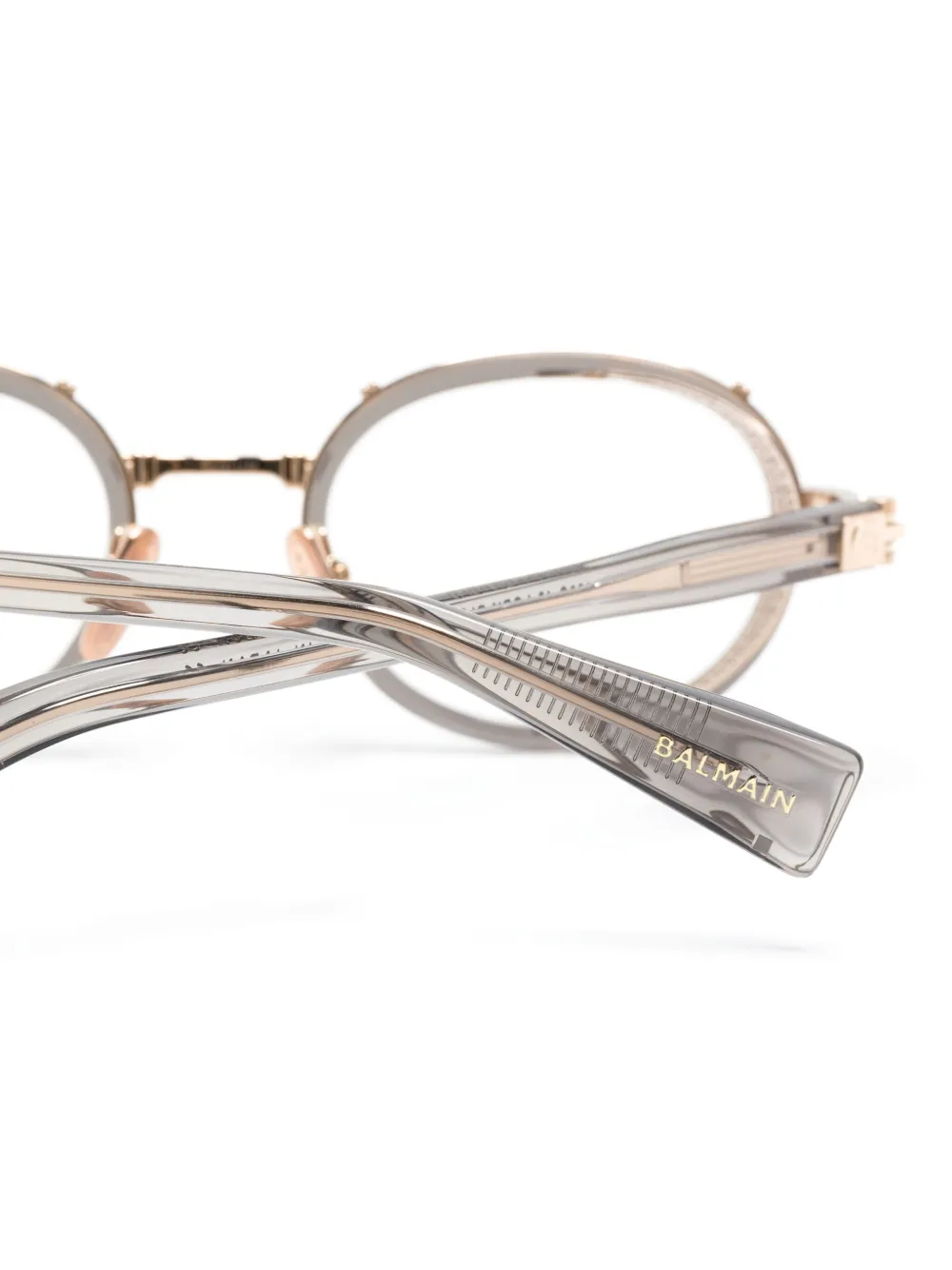 Affordable Balmain Eyewear Chevalier oval-frame glasses Women