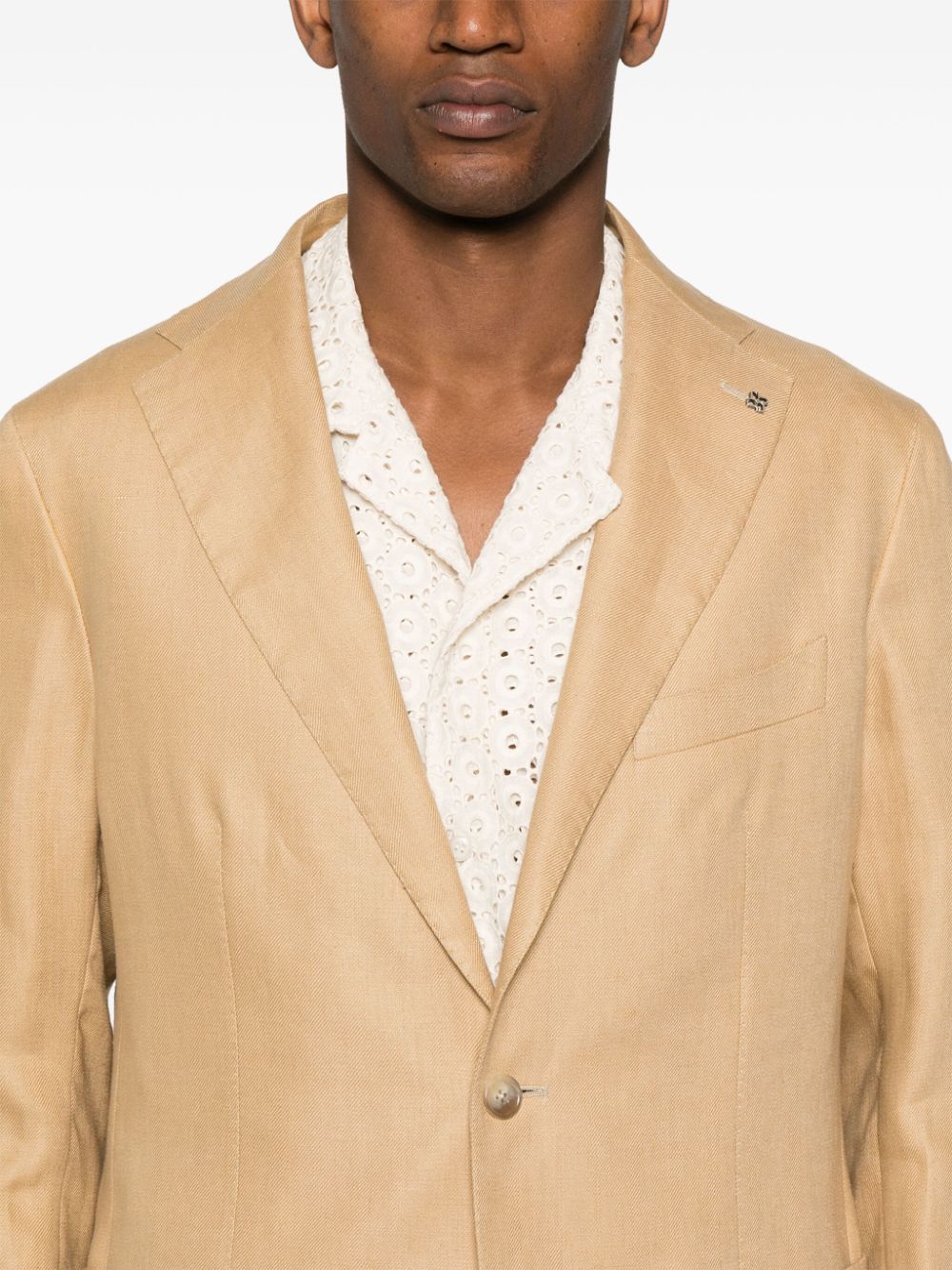 Tagliatore notched-lapels single-breasted blazer Men