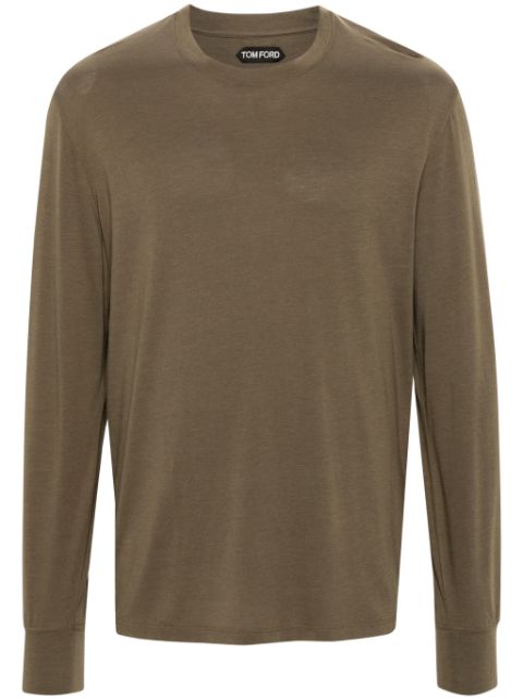 TOM FORD knitted long-sleeve shirt Men