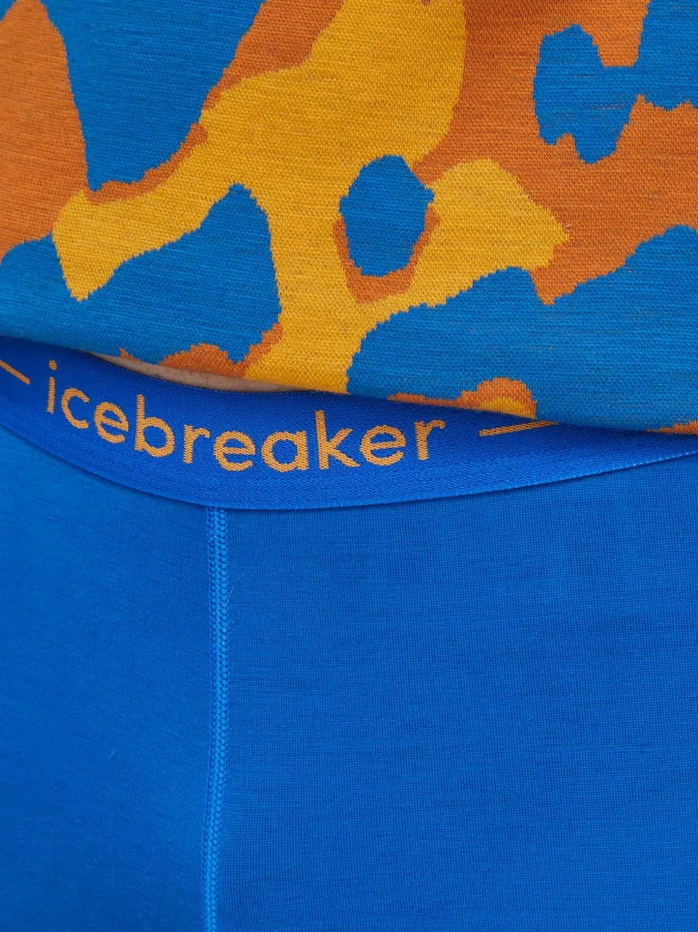 icebreaker 200 ZoneKnit™ legging met logoband Blauw