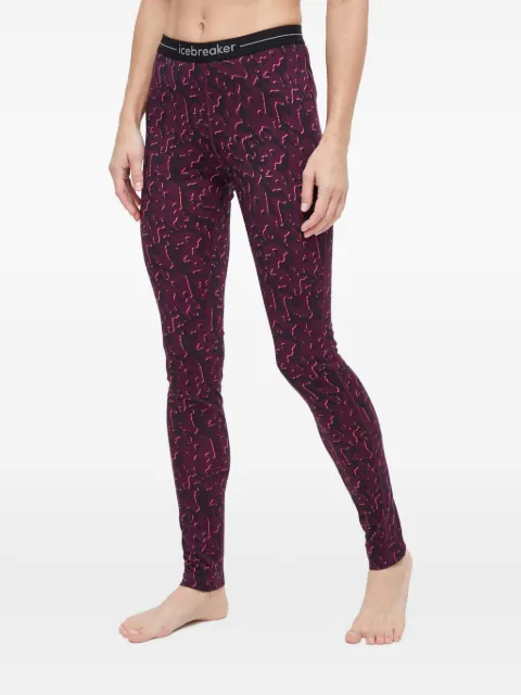 icebreaker 200 Oasis printed leggings