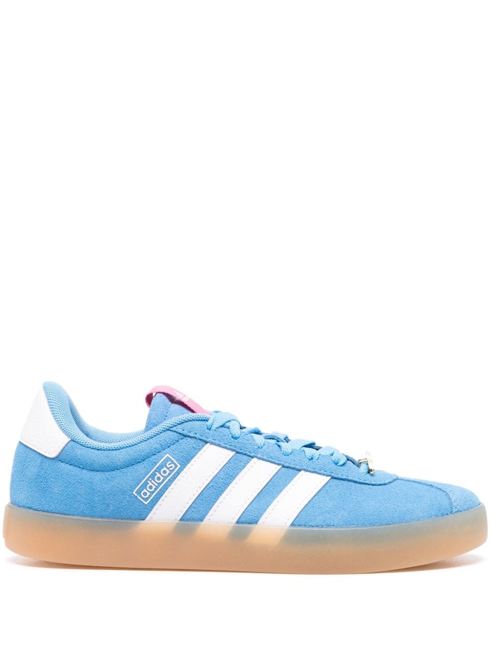 Adidas Originals Vl Court 3.0 Suede Sneakers In Blue