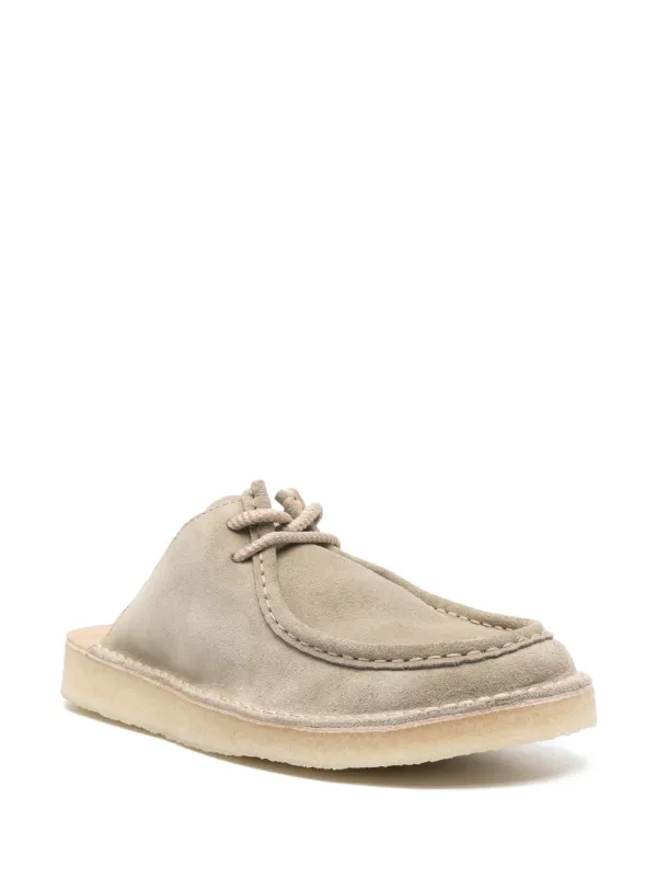 Clarks Originals Desert Nomad Slippers Grey FARFETCH AE