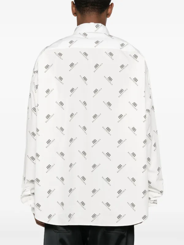 Balensiaga バレンシアガ　BB COAT T-Shirts Balenciaga - BB cotton T-shirt Balenciaga