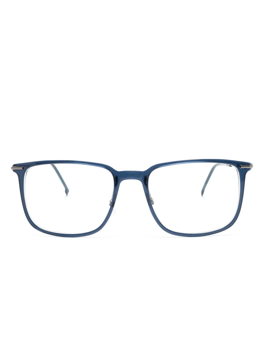 BOSS lunettes de vue rectangulaires | bleu | Image 1