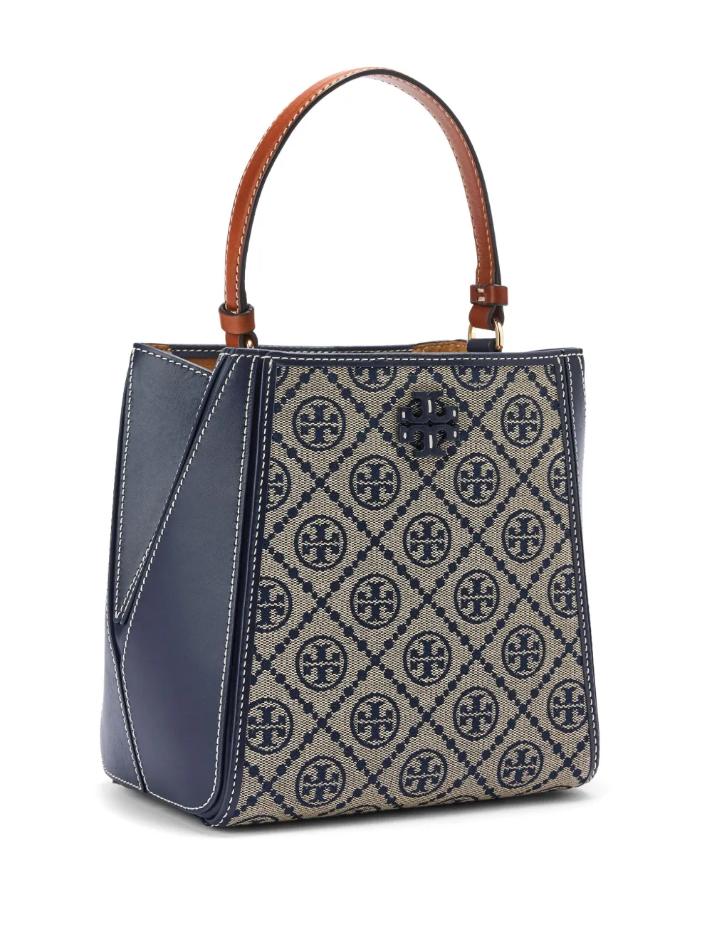 Tory Burch McGraw kleine shopper Blauw