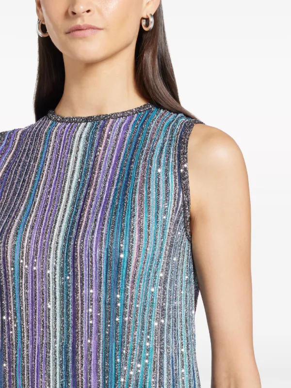 Missoni スパンコール トップ | ブルー | FARFETCH JP