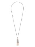 LEMAIRE Personal Brush necklace - Silver