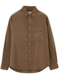 LEMAIRE relaxed long-sleeve shirt - Brown