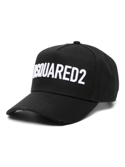 DSQUARED2 logo-embroidered cap Women