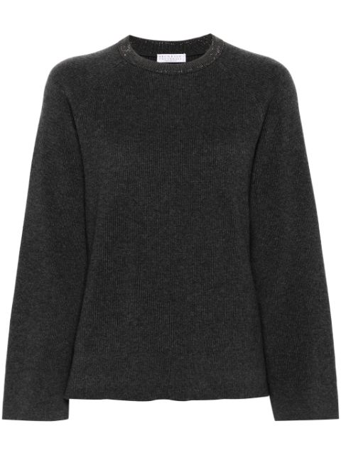 Brunello Cucinelli ribbed-knit cashmere sweater Women