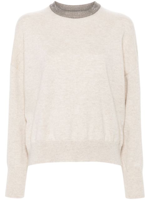 Brunello Cucinelli Monili-detail sweater Women