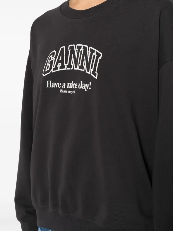 GANNI ガニー レディース スウェット ISOLI OVERSIZED
