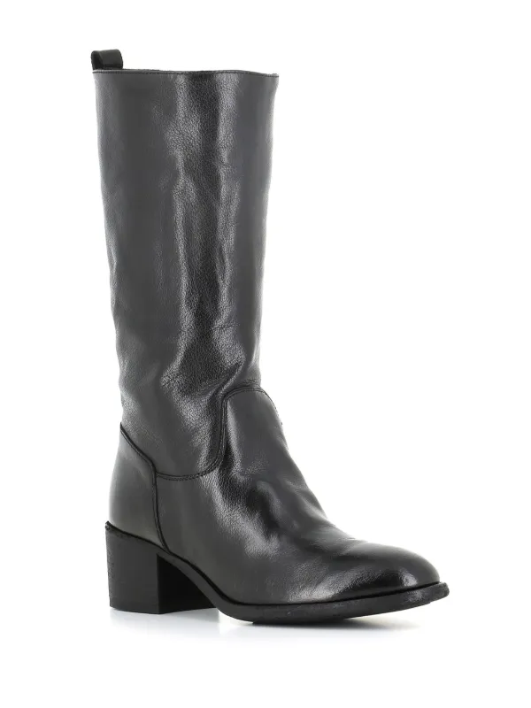 Officine Creative knee-length Leather Boots Black FARFETCH IN