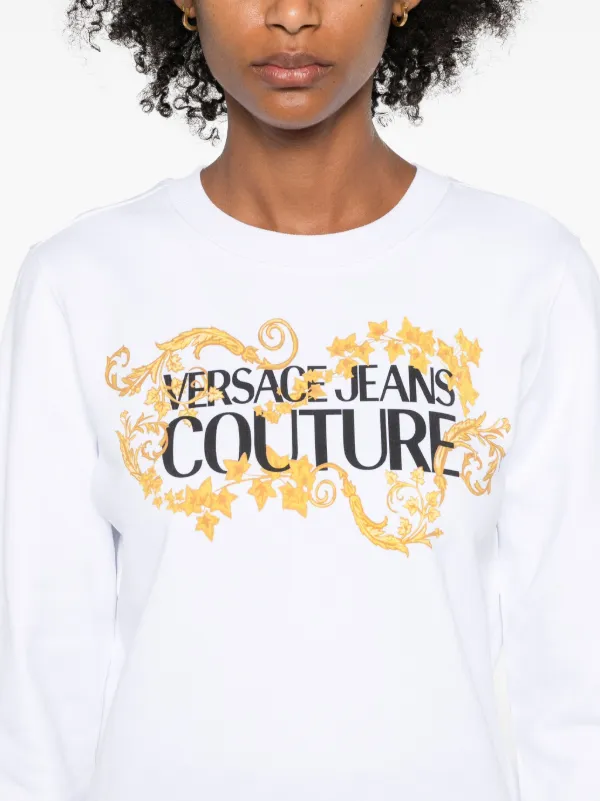 希少【Versace Collection】ロゴ入り スウェットシャツ 90_E73GAIT07-ECF00T_EG89_20_V~