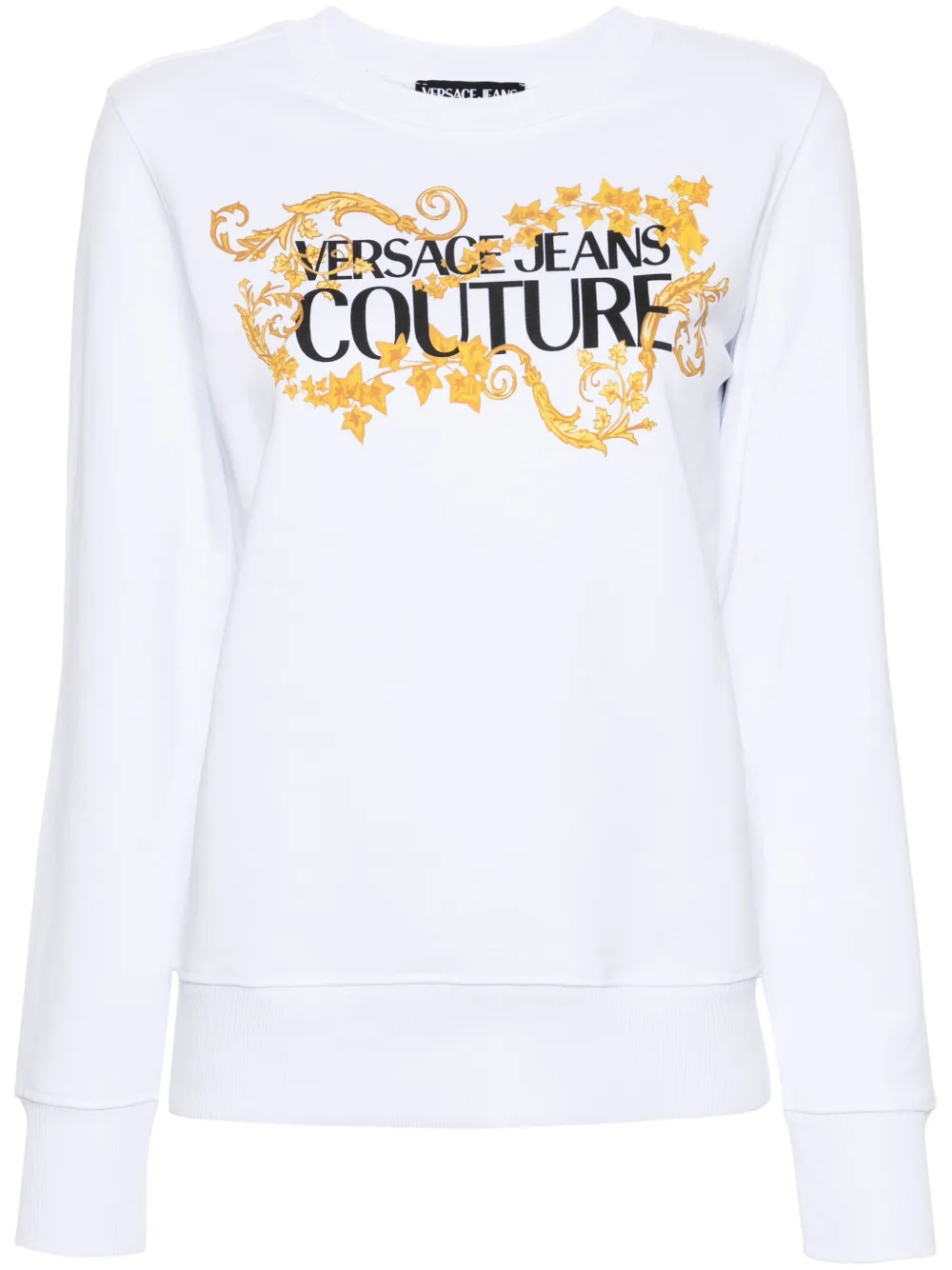 Versace Jeans Couture logo-print cotton sweatshirt Men