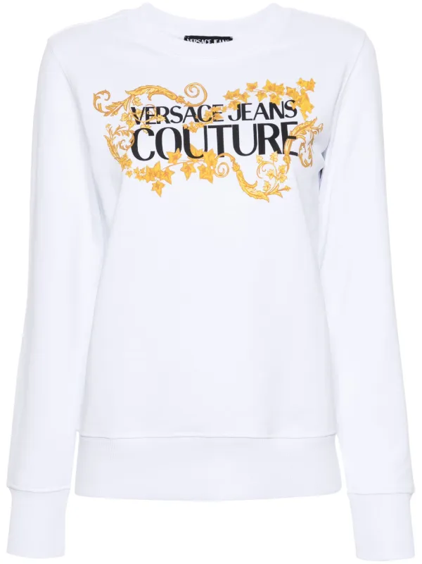 Versace Jeans Couture ロゴ スウェットシャツ | ホワイト