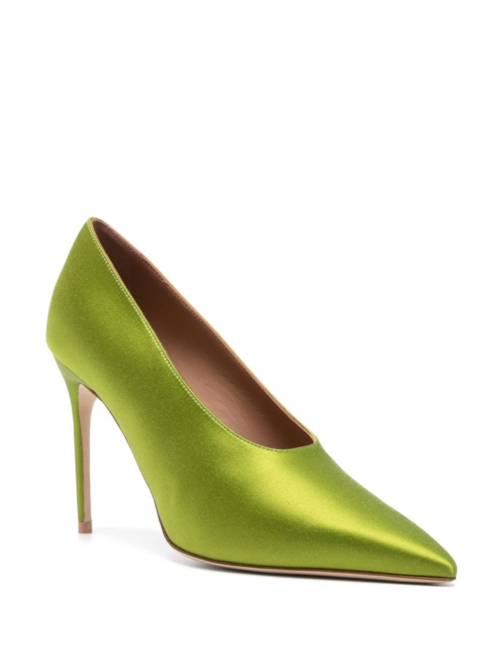 Philosophy Di Lorenzo Serafini Satijnen pumps - Groen