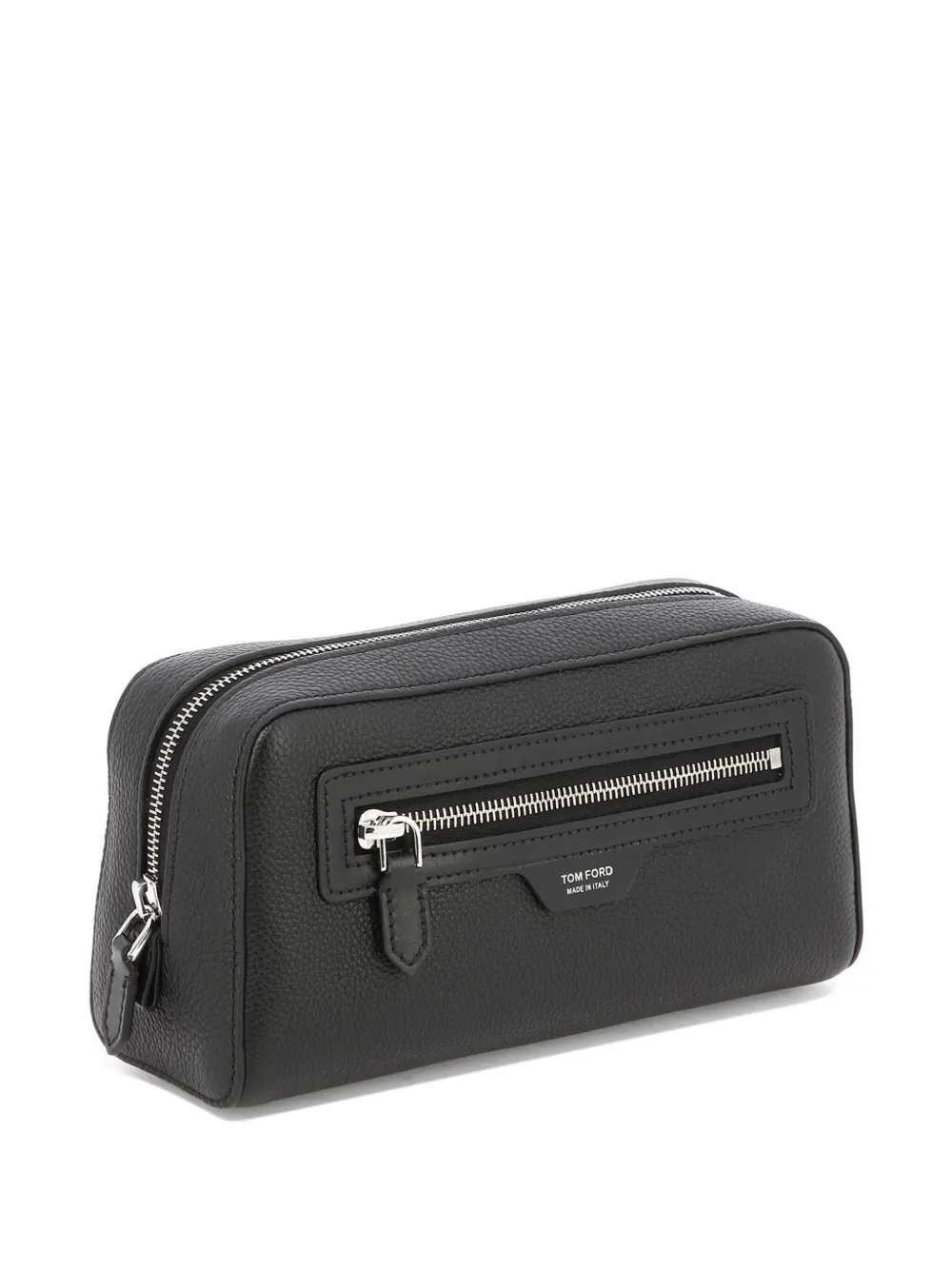 TOM FORD Leren toilettas Zwart