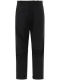 A.P.C. press-stud fastening tapered trousers - Black
