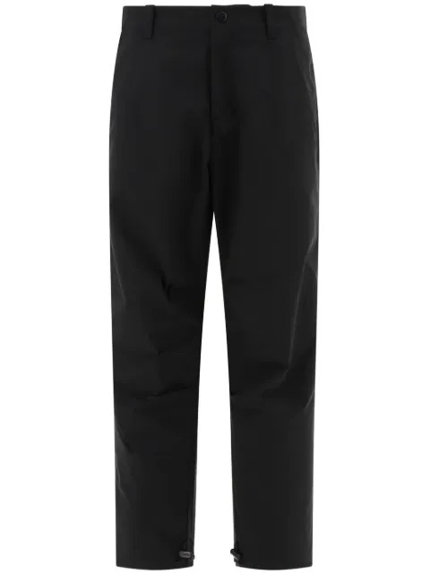 A.P.C. press-stud fastening tapered trousers 