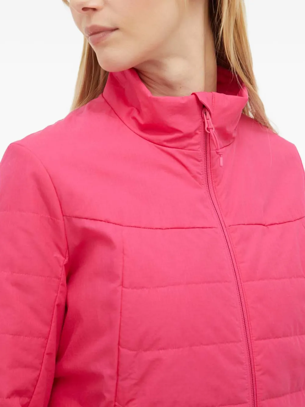 Icebreaker Quilted Zip-up Jacket In Pink