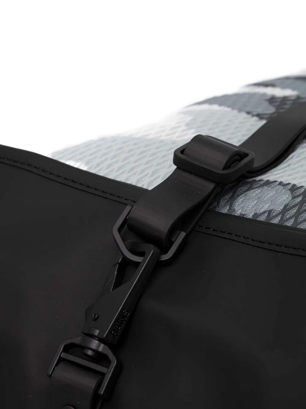 Rains Rugzak met camouflageprint Grijs