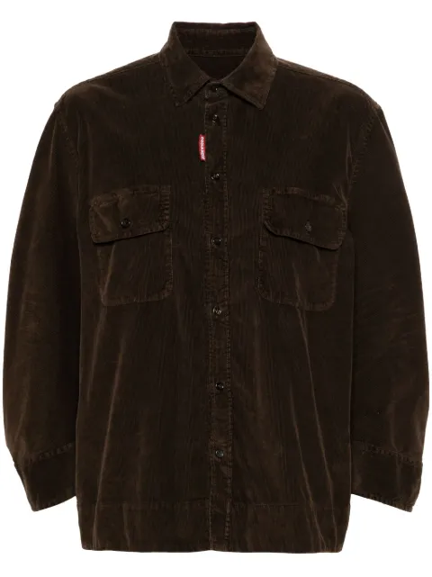 Affordable DSQUARED2 Dean corduroy shirt Women