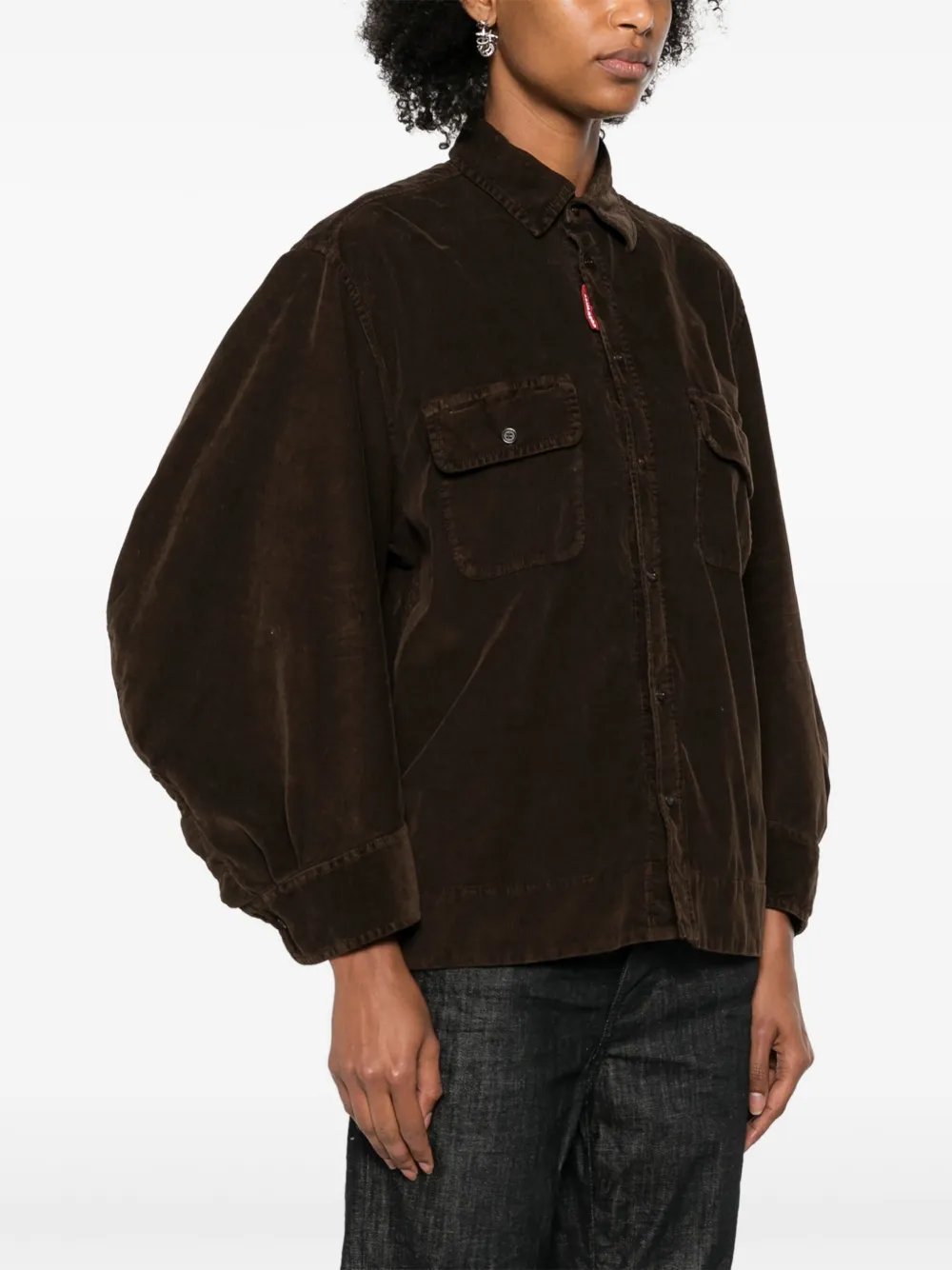 Affordable DSQUARED2 Dean corduroy shirt Women