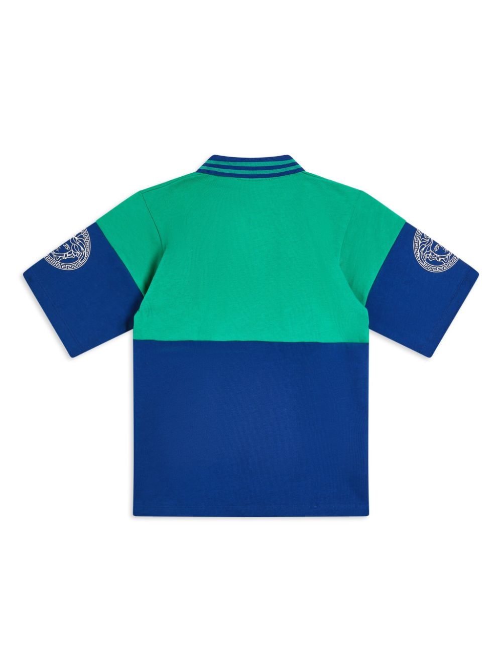 Versace Kids logo polo shirt - Groen