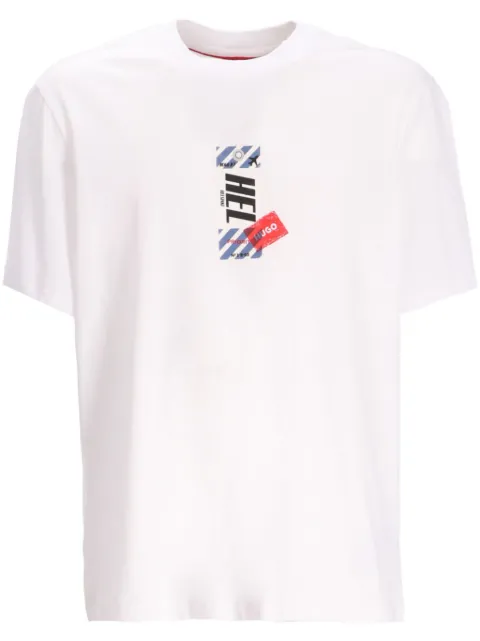HUGO playera con logo estampado