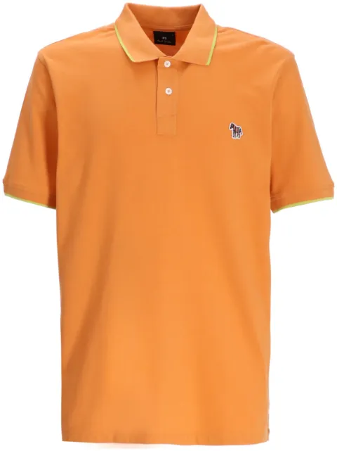 PS Paul Smith logo-patch polo shirt
