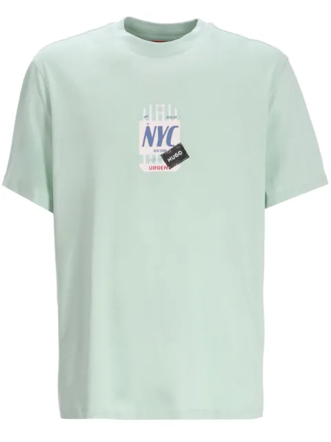 HUGO playera con logo estampado