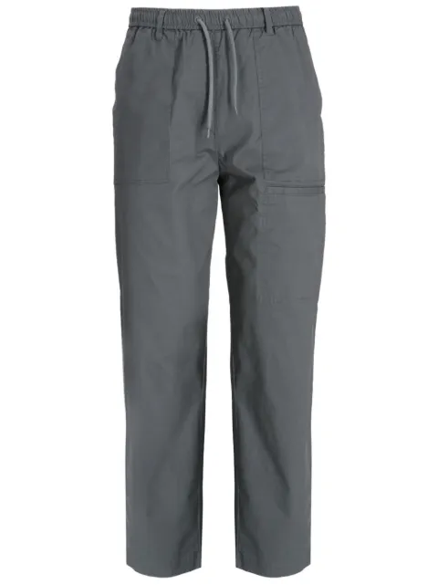 Armani Exchange drawstring straight-leg trousers