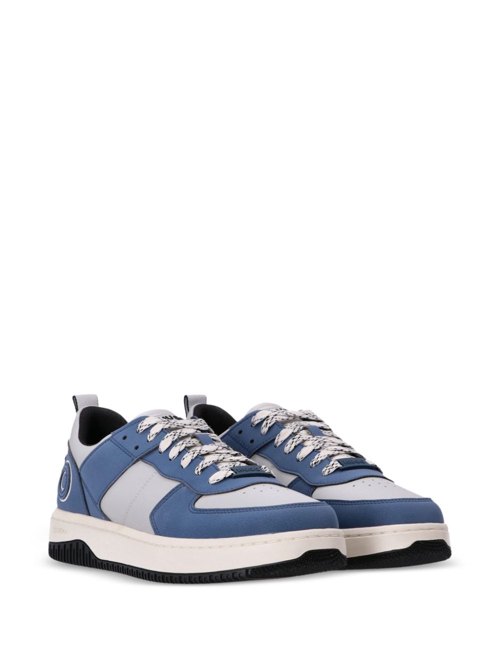 Shop Hugo Kilian Tenn Sneakers In Blue