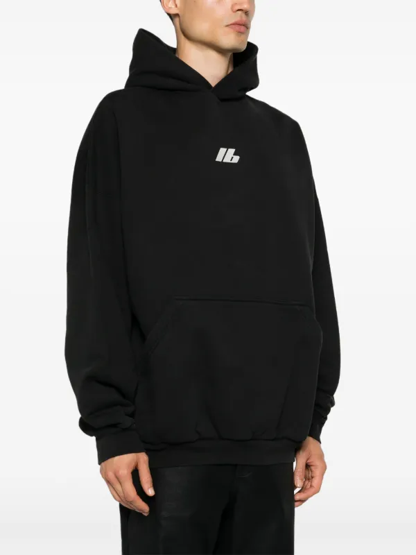 Balenciaga ロゴ パーカー | ブラック | FARFETCH JP