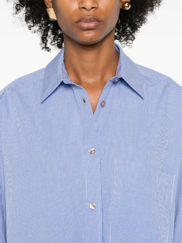mini check shirt