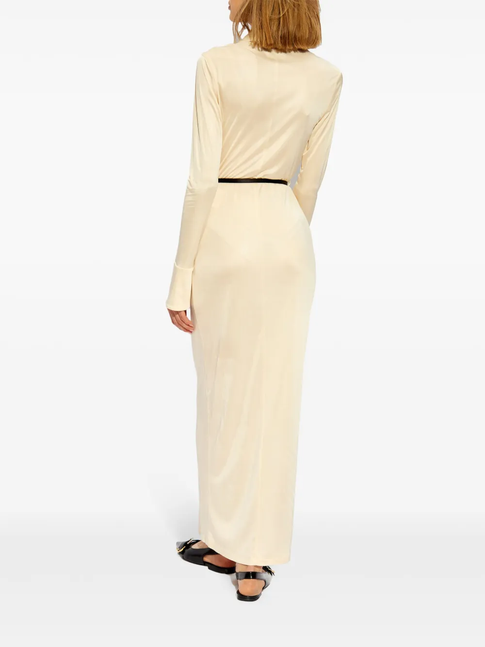Givenchy Maxi-jurk met 4G patroon Beige